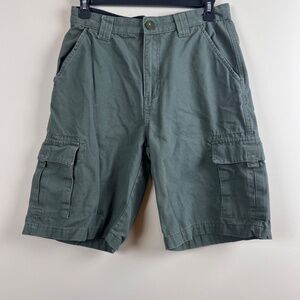 Boy Scouts Of America Boys Shorts Cargo Green Uniform Size 18 Youth